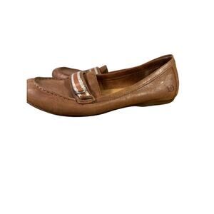 Born Women's Size 8 Driving Moccasins Loafer Tan Brown